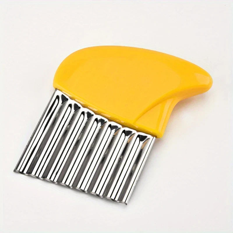 Crinkle Cut Wavy Potato Vegetable Slicer Knife
