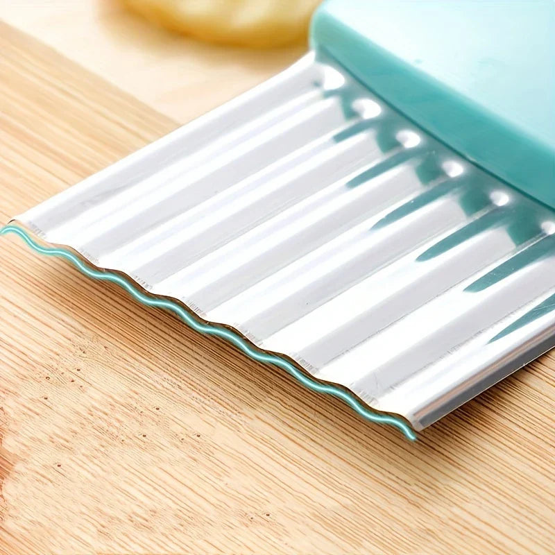 Crinkle Cut Wavy Potato Vegetable Slicer Knife