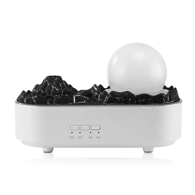 Crystal Design Cool Mist Humidifier on a nightstand