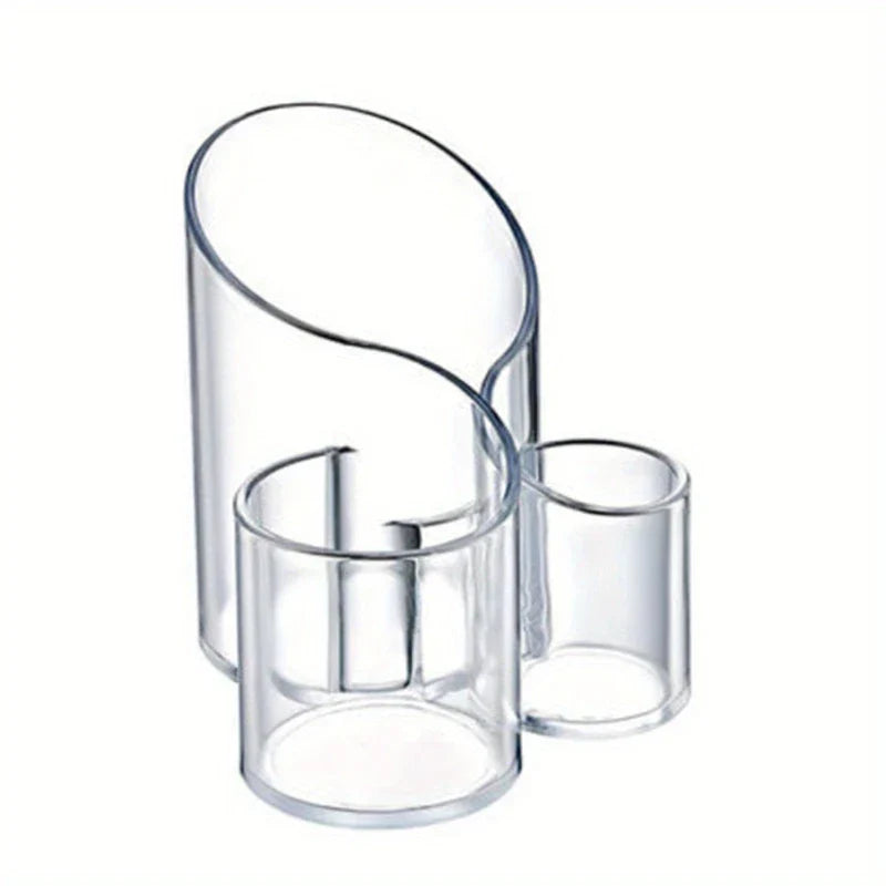 Curved Tiered Makeup Organizer Stand