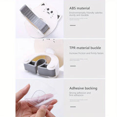 Cute Animal Mop Broom Holder Wall Mount Gripper