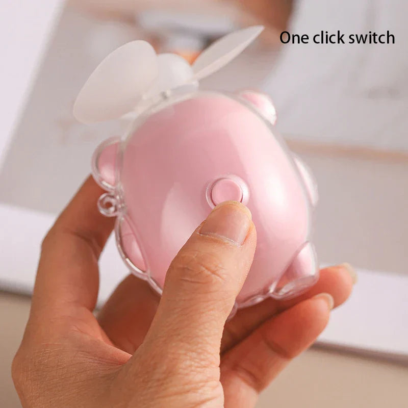 Cute Mini Portable Usb Fan
