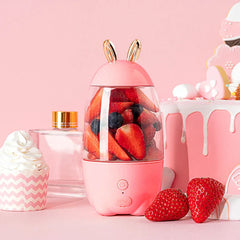 Cute Rabbit Design Drinking Tumbler