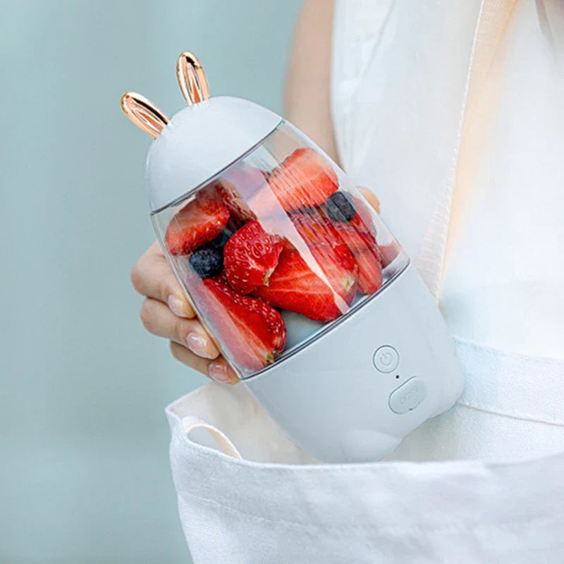 Cute Rabbit Design Drinking Tumbler