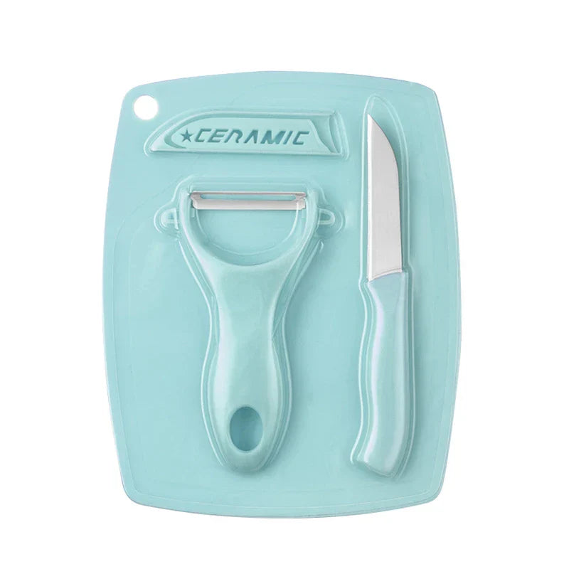 Cutting Board Set 3 Piece Kitchen Prep Tools