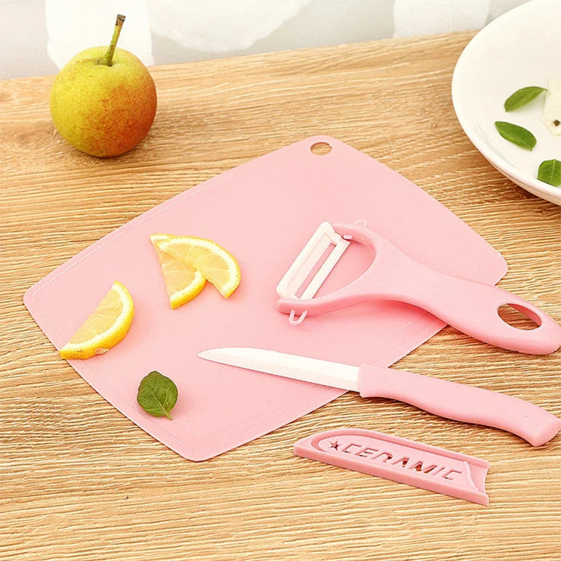 Cutting Board Set 3 Piece Kitchen Prep Tools