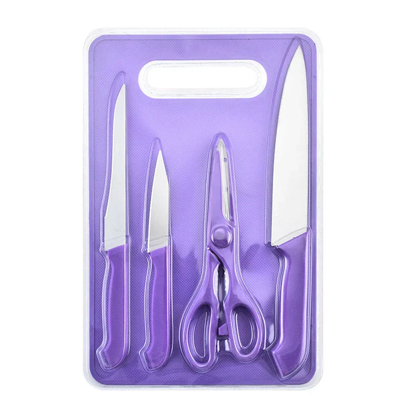 Cutting Board Set 5 Piece Kitchen Prep Tools