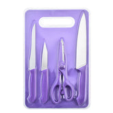 Cutting Board Set 5 Piece Kitchen Prep Tools