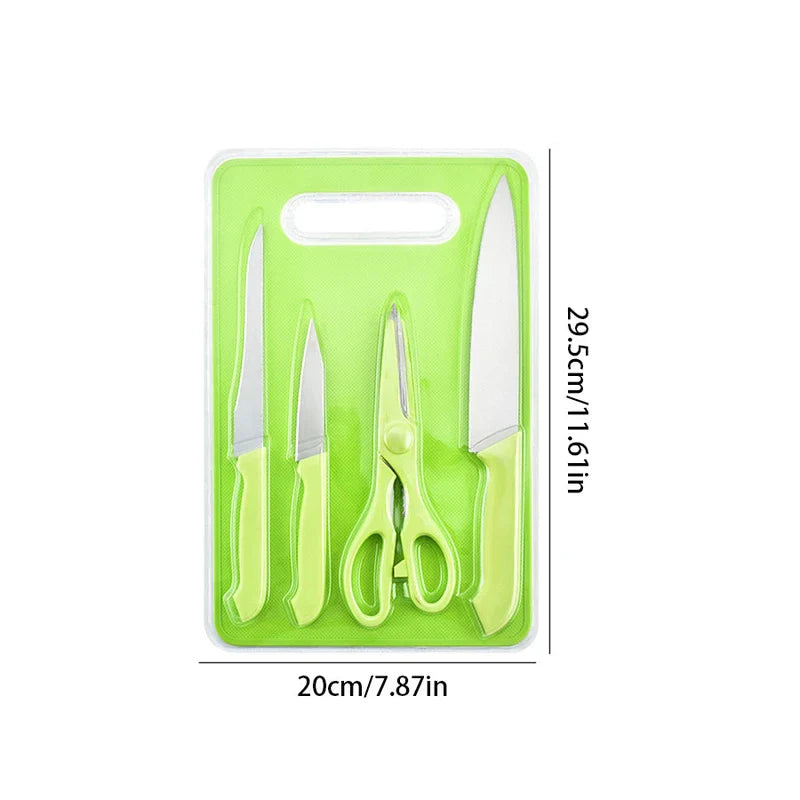 Cutting Board Set 5 Piece Kitchen Prep Tools