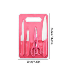 Cutting Board Set 5 Piece Kitchen Prep Tools