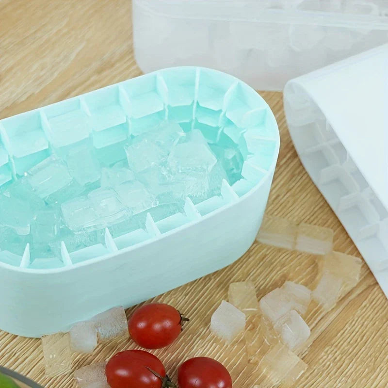Cylinder Ice Cube Tray Mold Maker