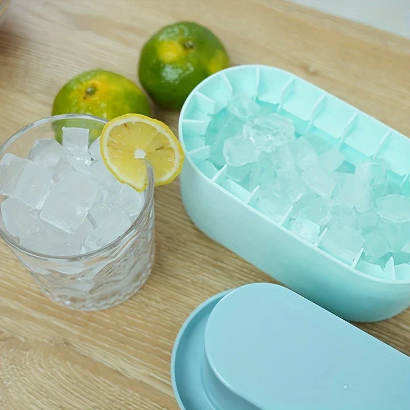 Cylinder Ice Cube Tray Mold Maker