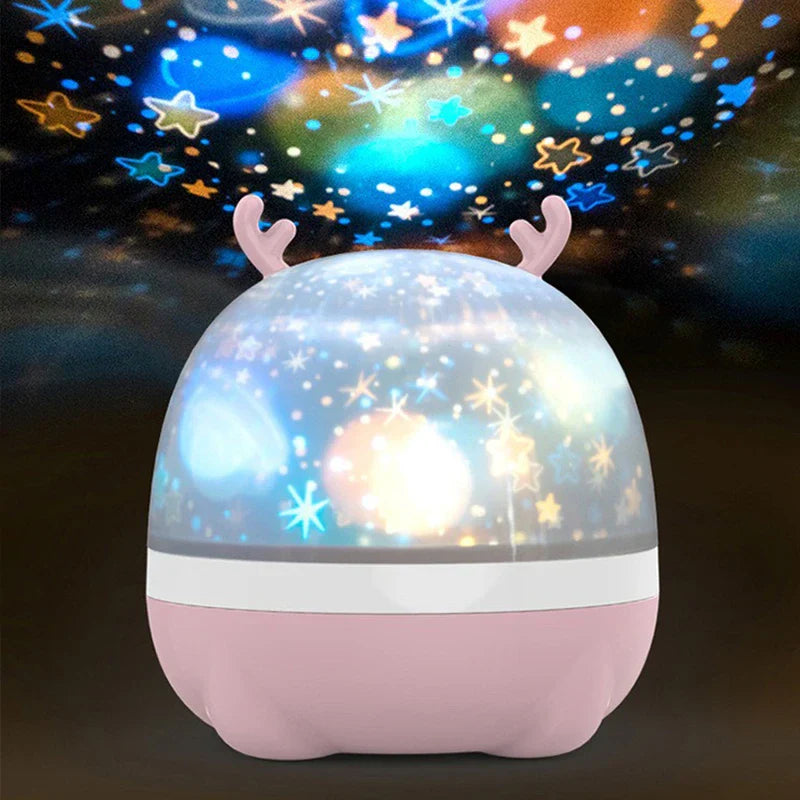 Deer Led Star Projector Night Light
