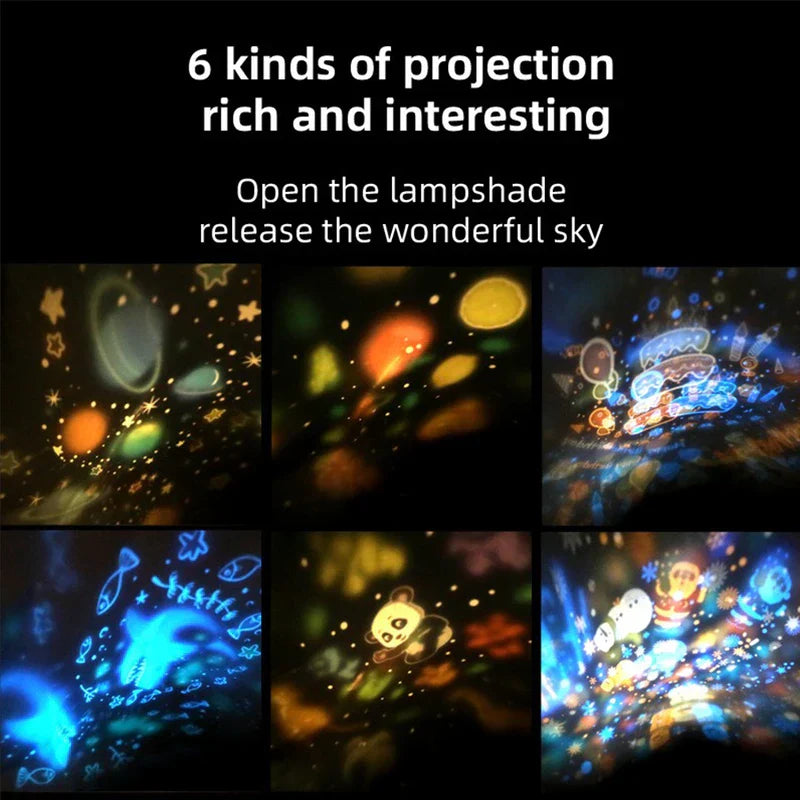 Deer Led Star Projector Night Light