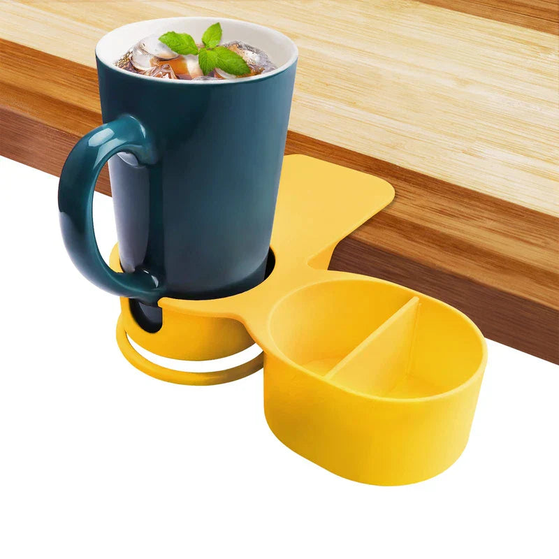 Desktop Clip-On Cup Holder