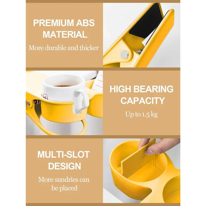 Desktop Clip-On Cup Holder