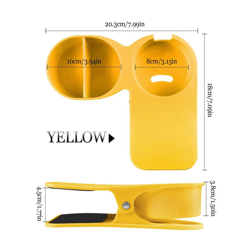 Desktop Clip-On Cup Holder