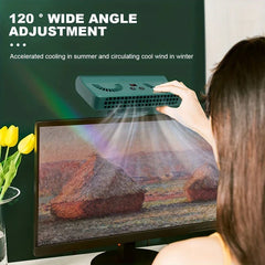 Desktop Mini Humidifier Fan Usb Hanging Standing