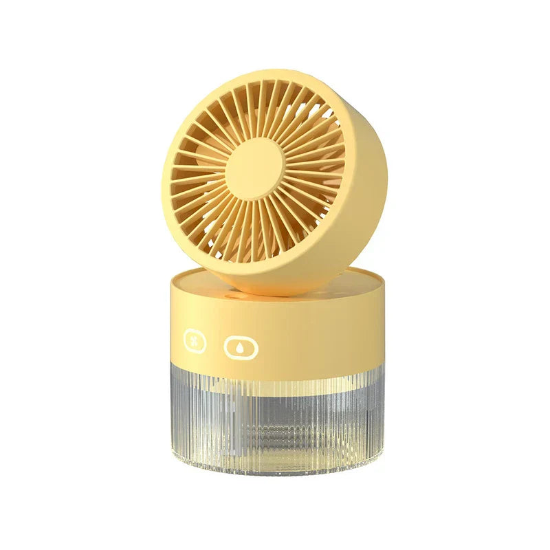 Desktop Misting Fan Humidifier Usb Portable