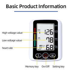 Digital Arm Blood Pressure Monitor