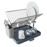Dish Plate Bowl Drying Rack Drainer Organizer Storage