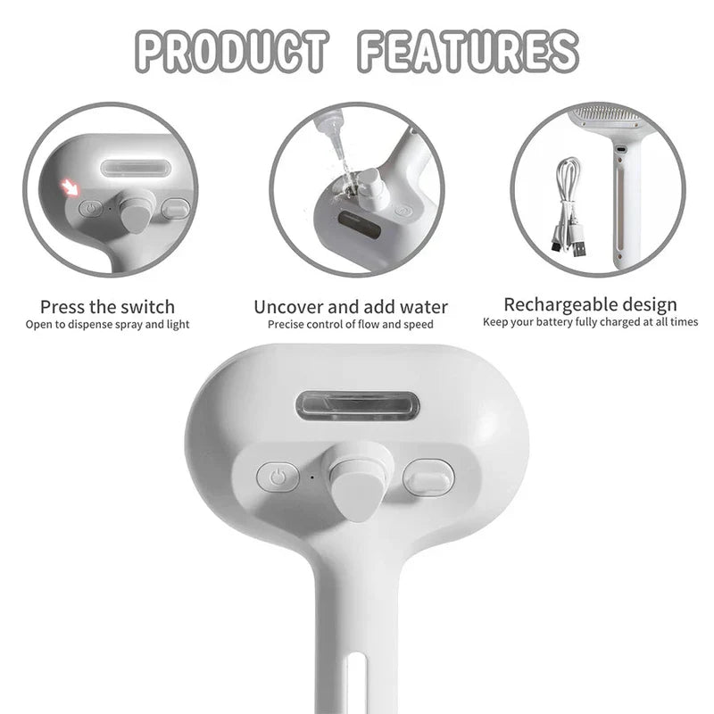 Dog & Cat Undercoat Rake Hair Removal Tool