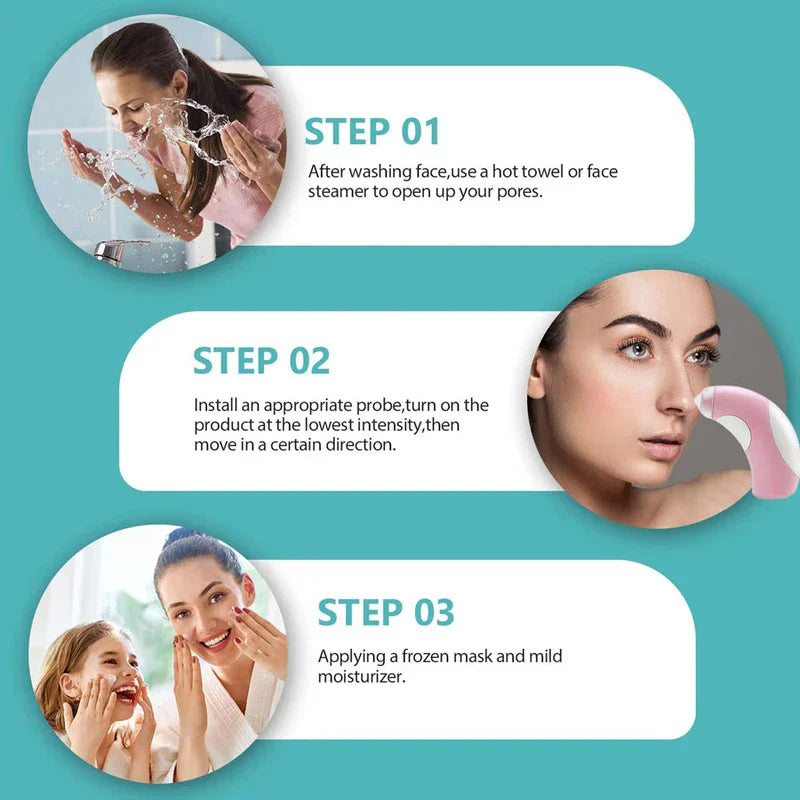 Dolphin Design Blackhead Remover Vacuum Beauty Tool