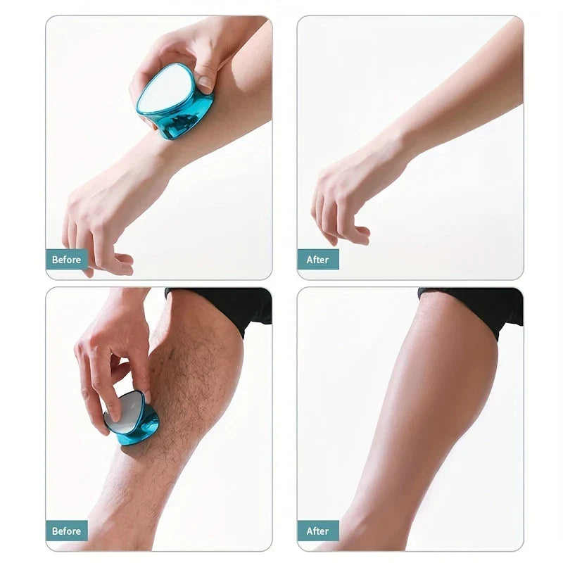 Double-Sided Crystal Hair Eraser Remover