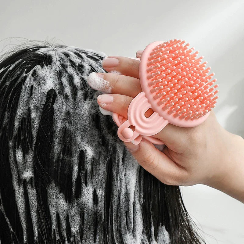 Double-Sided Silicone Body Scrubber Brush