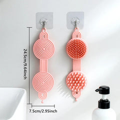 Double-Sided Silicone Body Scrubber Brush