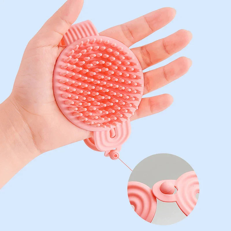 Double-Sided Silicone Body Scrubber Brush