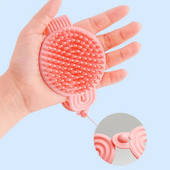 Double-Sided Silicone Body Scrubber Brush