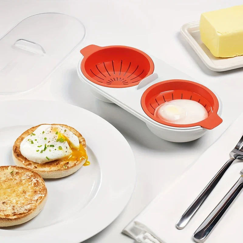 Double Egg Cooker Poacher