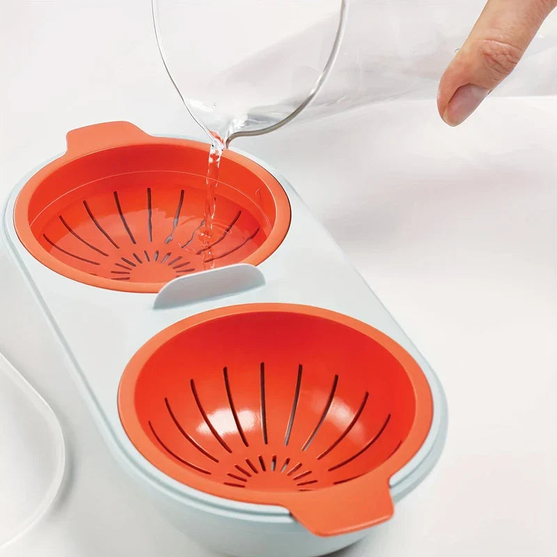 Double Egg Cooker Poacher