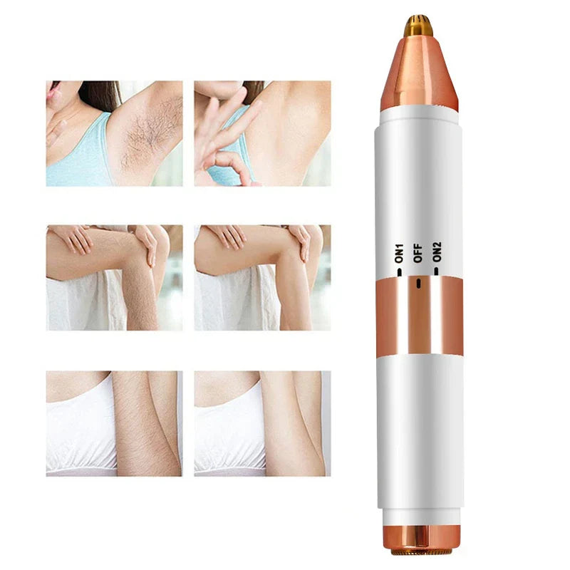 Double Head Electric Shaver Body Trimmer