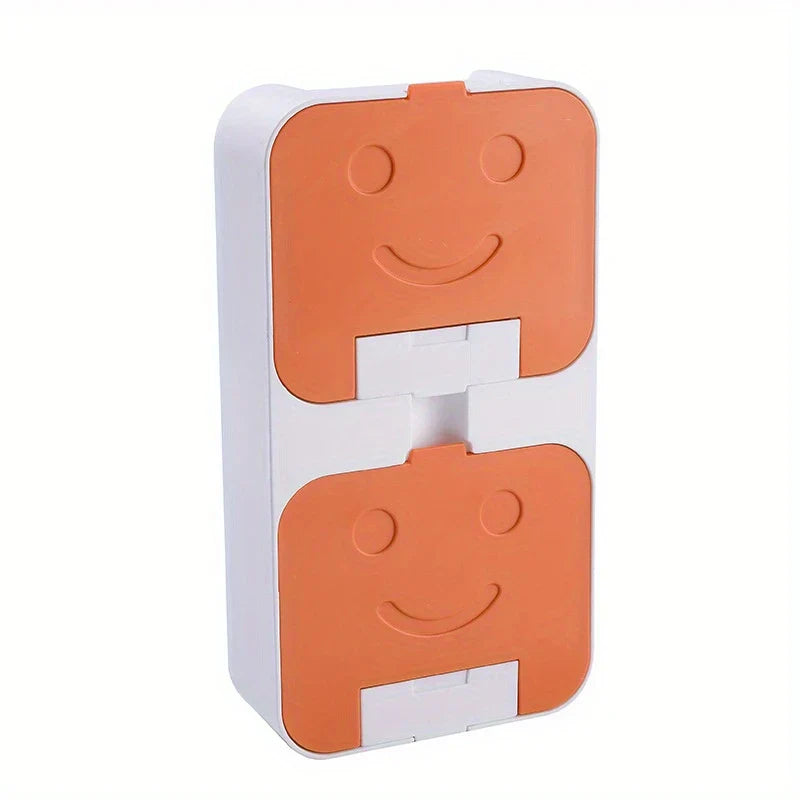 Double Layer Draining Soap Dish Holder Box