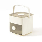 Double Layer Portable Ice Cube Tray Box