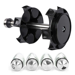 Double Layer Rotating Spice Rack Organizer