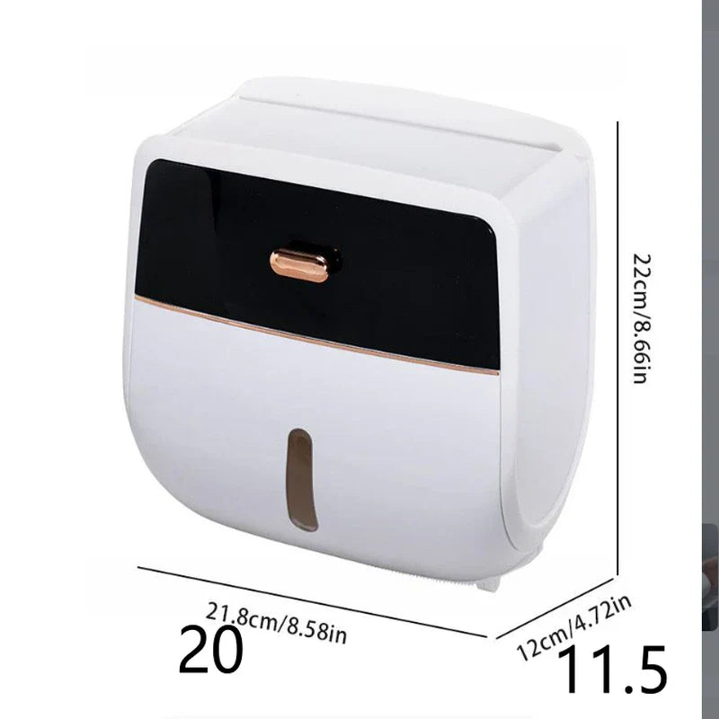 Double Layer Tissue Box Holder Organizer