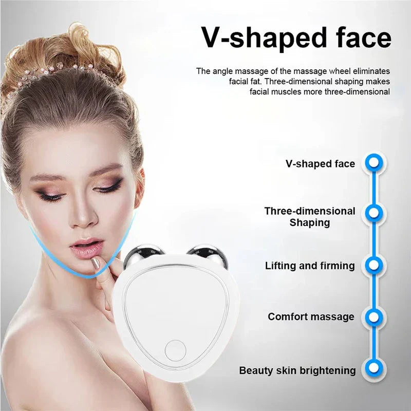 Double Roller Body Massage Tool Cellulite Stick