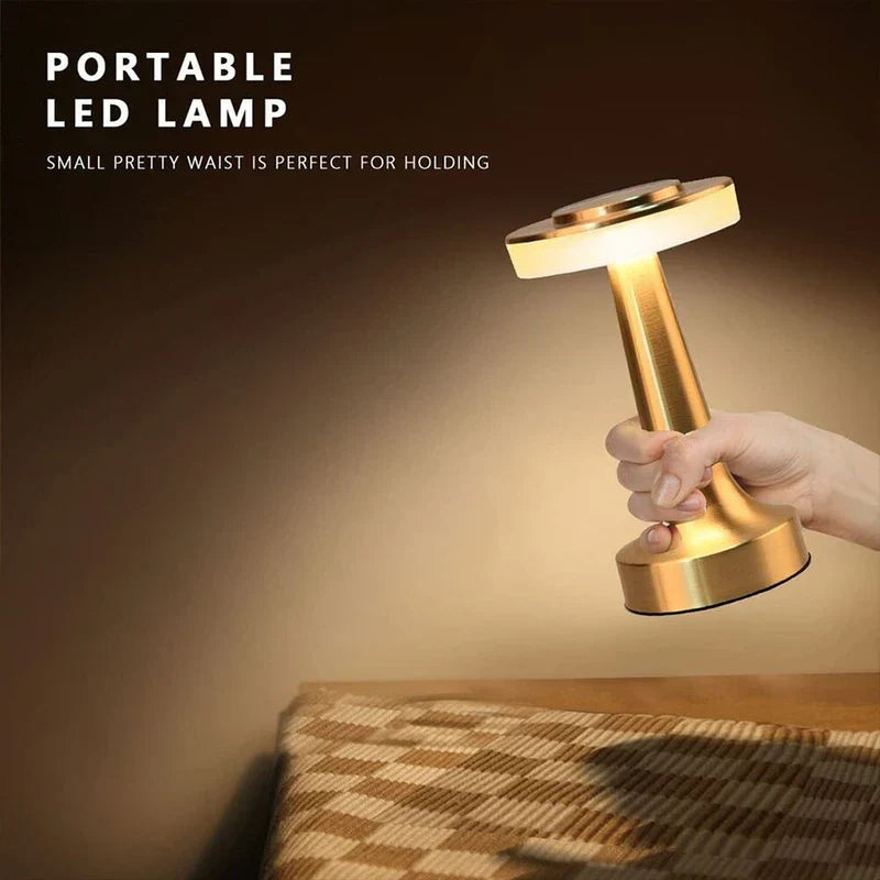 Double Shade Led Desk Table Lamp Adjustable