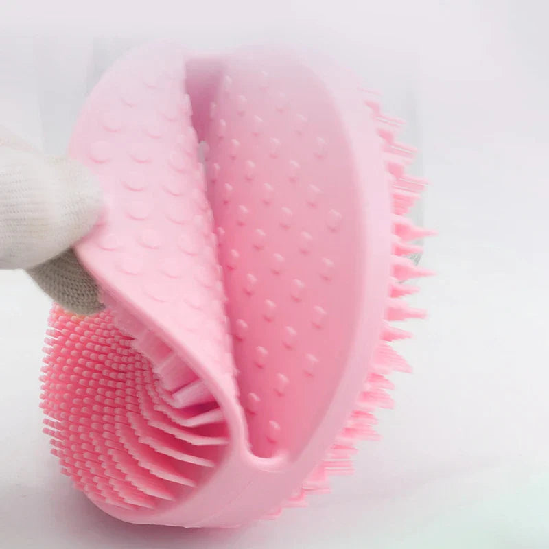 Double Sided Round Body Shower Brush