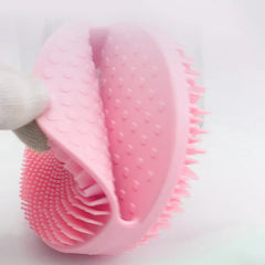 Double Sided Round Body Shower Brush