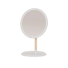 Double Sided Round Vanity Makeup Mirror Stand