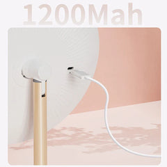 Double Sided Round Vanity Makeup Mirror Stand