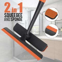 Double Sided Window Squeegee Screen Cleaner Brush