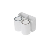 Double Toothbrush Mouthwash Cup Holder Set