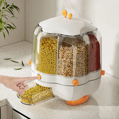 Dry Food Grain Storage Container Dispenser