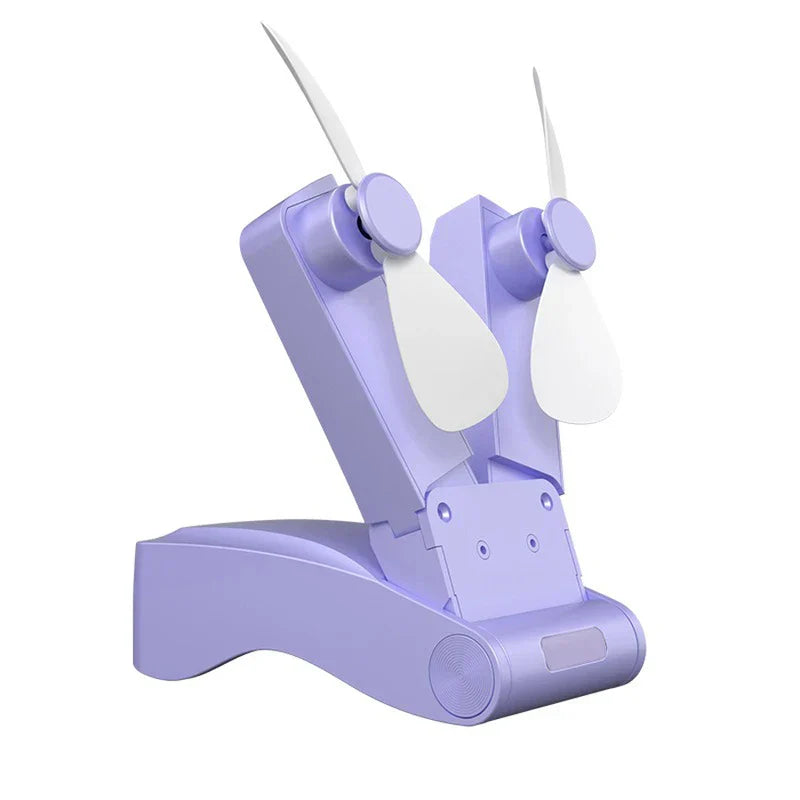 Dual Head Usb Desk Fan