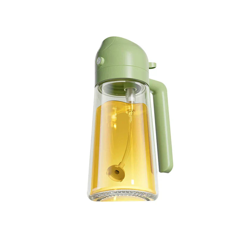 Dual-Use Oil Sprayer Pourer Bottle 400Ml